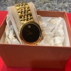 Gold Movado Men Watch
